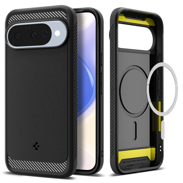 Spigen Pixel 10 Pro / Pixel 10 Case – Rugged Armor (MagFit)